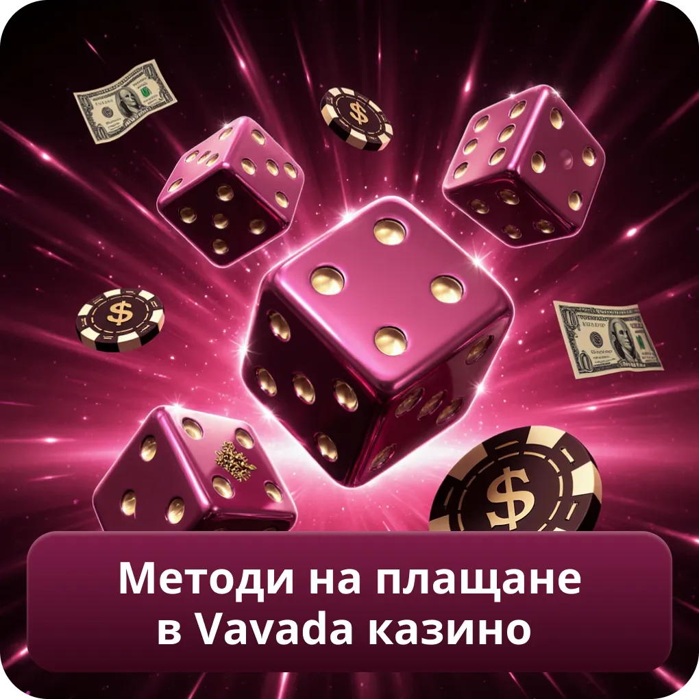 Методи на плащане в Vavada казино
