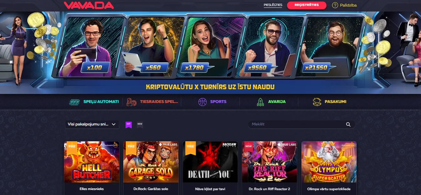 Līdzekļu izmaksa Vavada Casino
