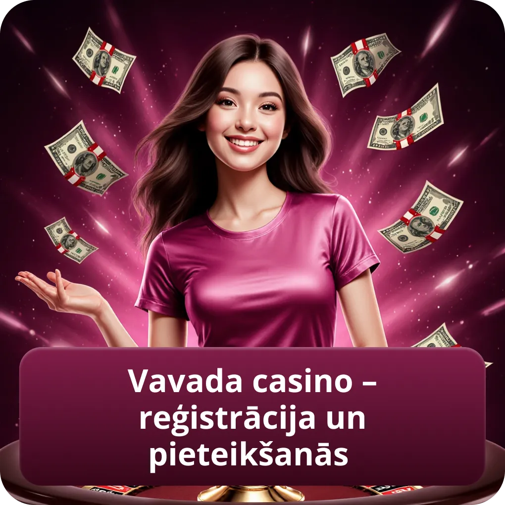 Vavada Casino – Reģistrācija un pieteikšanās