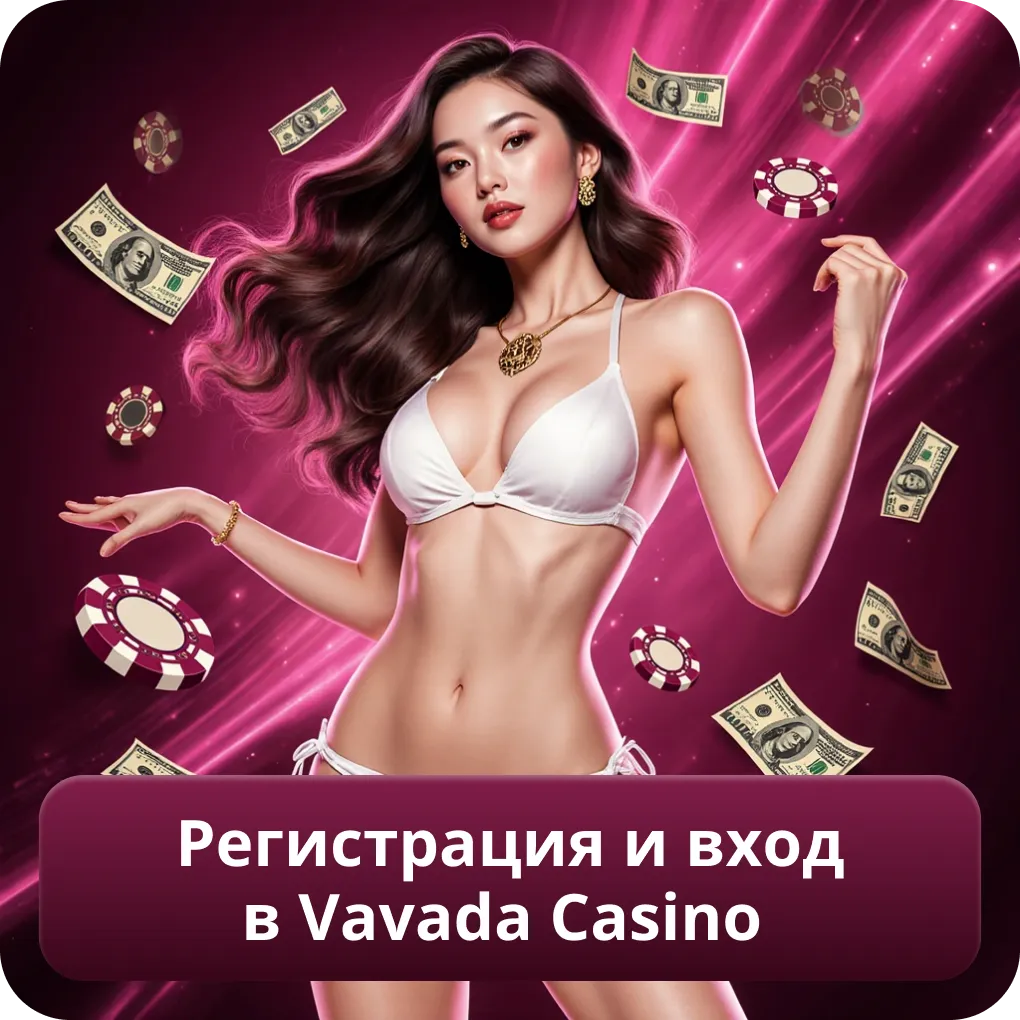 Регистрация и вход в Vavada Casino